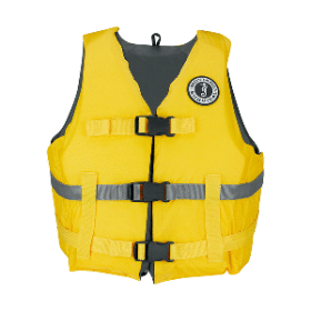 Mustang Livery Foam Vest Xl/Xxl Yellow