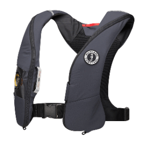 Mustang Elite 120 Coastal Inflatable Pfd Admiral Grey