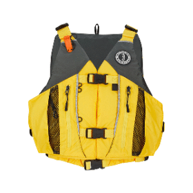 Mustang Solaris Foam Vest Xl/Xxl Yellow-Grey