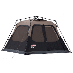 Coleman 4 Person Cabin Camping Tent With Instant Setup