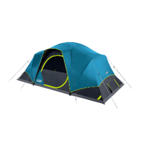 Coleman 10 Person Xl Skydome Camping Tent With Dark Room
