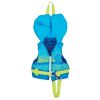 Full Throttle Infant Nylon  Life Jacket - Aqua/Neon Green