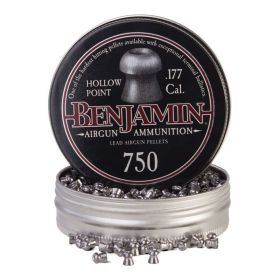 Benjamin .177cal Hollow Point Lead Pellets - 7.9 Grain (750 Count)