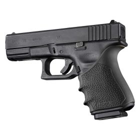 Hogue HandAll Beavertail Grip Sleeve for Glock 19/23/32/38 Gen 3 & 4 (Black)
