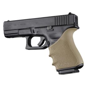Hogue HandAll Beavertail Grip Sleeve for Glock 19/23/32/38 Gen 3 & 4 (Flat Dark Earth)