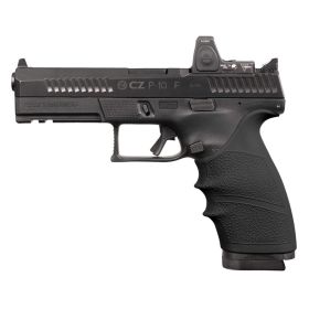 Hogue HandALL Beavertail Grip Sleeve CZ P-10 F - Full Size (Black)