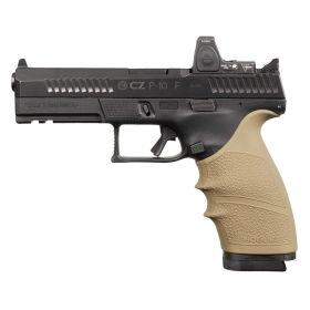Hogue HandALL Beavertail Grip Sleeve CZ P-10 F - Full Size (Flat Dark Earth)