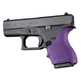 Hogue HandAll Beavertail Grip Sleeve Glock 42/43 (Purple)