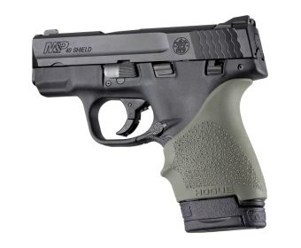 Hogue HandAll Beavertail Grip Sleeve M&P Shield 9/40 and Ruger MAX-9/LC9/EC9 (OD Green)