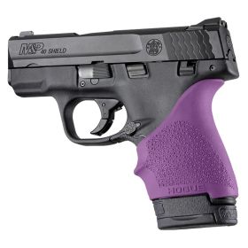 Hogue HandAll Beavertail Grip Sleeve M&P Shield 9/40 and Ruger MAX-9/LC9/EC9 (Purple)