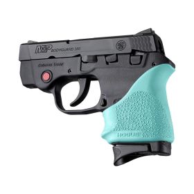 Hogue HandAll Beavertail Grip Sleeve S&W Bodyguard & Taurus TCP/Spectrum (Aqua)