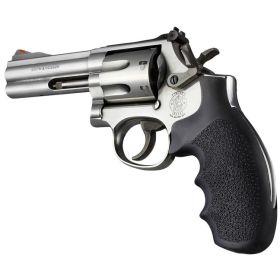 Hogue S&W K/L-Frame Round Butt Rubber Monogrip (Black)