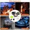 16Pcs Camping Cooking Ware Set Camping Stove Cookware Kit Aluminum Pot Pan Kettle Set With Bowls Knife Fork Spoon Carabiner Spatula Cutting Board For