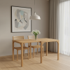 Solid Wood Extendable Outdoor Dining Table