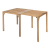 Solid Wood Extendable Outdoor Dining Table
