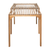 Solid Wood Extendable Outdoor Dining Table