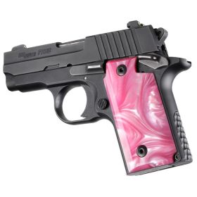 Hogue SIG Sauer P238 Smooth Polymer (Pink Pearl)