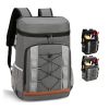 Cooler Backpack 36 Can Leakproof Insulated Cooler Backpack With 25L/6.6Gal For Picnic Camping Beach Hiking Fishing Travel