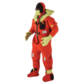 Kent Commercial Immersion Suit Uscg, Oversized, Orange