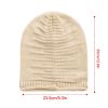 Unisex Knit Beanie Hat Winter Warm Hat Slouchy Baggy Hats Skull Cap 5 Colors