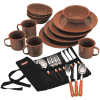 Coleman 24Pc Speckled Enamelware Cook Set