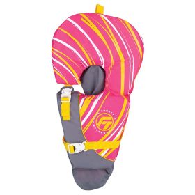 Full Throttle Baby Safe Life Vest Infant to 30lbs Pink