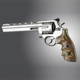 Hogue Taurus Medium & Large Square Butt Finger Grooves Grip - Smooth (Lamo Camo)