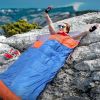 3 People Sleeping Bag For Adult Kids Lightweight Water Resistant Camping Cotton Liner Cold Warm Weather Indoor Outdoor Use 3 Season With Sack For Spri