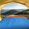 3 People Sleeping Bag For Adult Kids Lightweight Water Resistant Camping Cotton Liner Cold Warm Weather Indoor Outdoor Use 3 Season With Sack For Spri