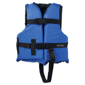Onyx Nylon Child Life Jacket Blue