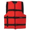Onyx Nylon Adult Oversize Life Jacket Red