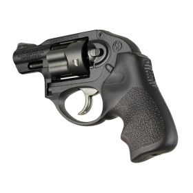 Hogue Ruger LCR/LCRx Revolvers OverMolded Rubber "Tamer" Monogrip with Finger Grooves (Black)