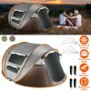 5-8 Person Pop Up Tent Automatic Setup Camping Tent Waterproof Instant Setup Tent With 4 Mosquito Net Windows Carrying Bag For Hiking Climbing Adventu