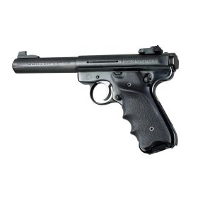 Hogue Ruger Mark II / Mark III Rubber grip with Right Hand Thumb Rest (Black)