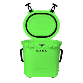 Laka Coolers 20 Qt Cooler -  Lime Green