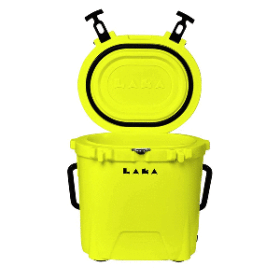 Laka Coolers 20 Qt Cooler -  Yellow