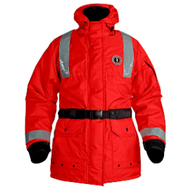 Mustang Thermosystem Plus Flotation Coat Xl Red