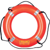 Mustang 30" Ring Buoy With Reflective Tape Orange