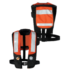 Mustang Hit Inflatable Pfd With Solas Reflective Tape