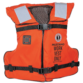 Mustang Type Iii/V Work Vest Orange