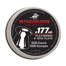 Winchester .177 Cal. Flat Lead Pellets (500 Count)