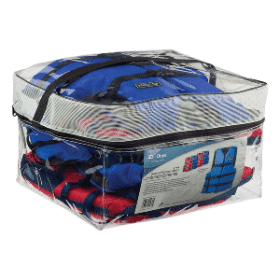 Onyx Adult General Purpose Life Vests - 4-Pack (2 Red,