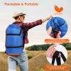 3 People Sleeping Bag For Adult Kids Lightweight Water Resistant Camping Cotton Liner Cold Warm Weather Indoor Outdoor Use 3 Season With Sack For Spri