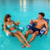 2 Pack Inflatable Pool Floats For Adult Inflatable Hammocks Floating Lounge Chairs For Party Summer Water Beach Lake Fun