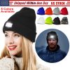 Unisex 5 Led Knitted Beanie Winter Warm Hat Camping Jogging Running Cap Headlamp