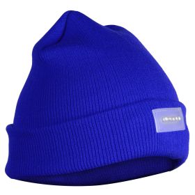 Unisex 5 Led Knitted Beanie Winter Warm Hat Camping Jogging Running Cap Headlamp