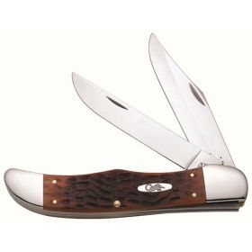 Case Knives Folding Hunter Pocket Knife with Clip and Skinner Blades