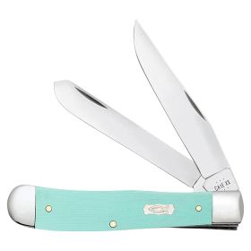 Case Knives Smooth Seafoam Green G-10 Trapper