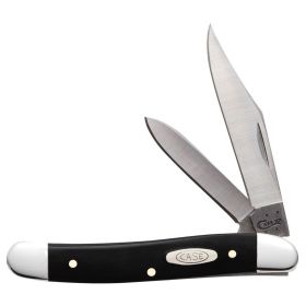 Case Knives Black Synthetic Medium Jack Folding Pocket Knife