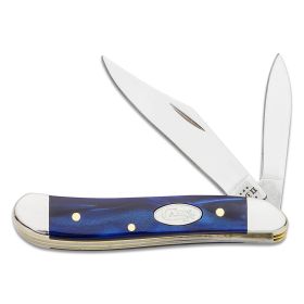 Case Knives Smooth Blue Pearl Kirinite Peanut